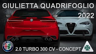 NUOVA GIULIETTA QUADRIFOGLIO  2022 [upl. by Pinter598]