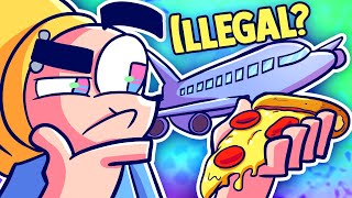 Is Pizza Illegal on an Airplane [upl. by Margie]