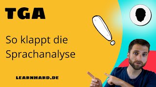 Die Sprachanalyse im TGA [upl. by Cynthia483]