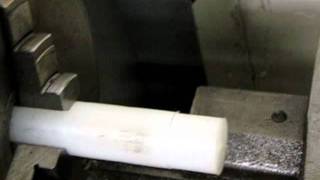 Machining Delrin Acetal vs UHMW  Lathing [upl. by Giselle]