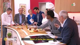 La dégustation du welsh du chef Clément Marot  La Quotidienne [upl. by Frech41]