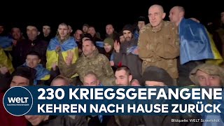 KRIEG IN DER UKRAINE Moskau und Kiew einigen sich auf den bisher größten Gefangenenaustausch [upl. by Belicia540]