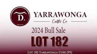 Lot 182 Yarrawonga U166 PS [upl. by Nolak]