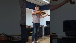 Emlyn Stam plays a MANFIO viola [upl. by Ablem]