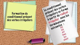 Le conditionnel présent  formation [upl. by Soloma]