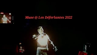 Muse  Thought Contagion lesdeferlantessuddefrance8589 10 juillet 2022 [upl. by Longtin629]