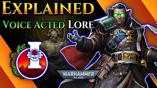 Inquisitor Eisenhorn  Complete 40K Lore  Inquisition [upl. by Georgena]