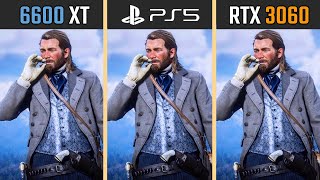 RX 6600 XT vs PS5 vs RTX 3060  Test in 5 Games [upl. by Paresh]