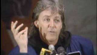 Paul McCartney press conference Dec 7 1989 Toronto [upl. by Morrie147]