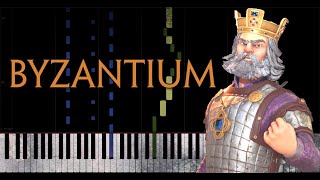 Civilization 6  Byzantium Main Theme  Piano Cover  New Frontier Pass [upl. by Clarette]