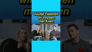 ❤️❤️ Juultje Tieleman wil trouwen met Koen in interview “Open Kaart” juultjetieleman koen [upl. by Libys]