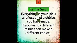 TOP 14 KARMA QUOTES 2024 BEAUTIFUL WORDS TC INFORMATIVE [upl. by Enomaj546]