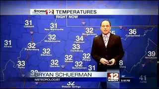 WBOY StormTracker 12 Forecast  12 News First Edition  Wednesday 10 December 2014 [upl. by Aillil366]