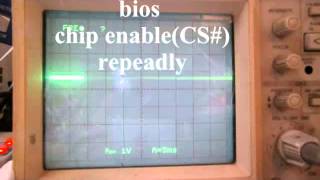 Bios corrupted chip selected CS observation GAM61VMES2 Mainboard repair [upl. by Car976]