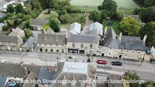 Aerial views of Cricklade and Cerney Wick September 2018 [upl. by Isabelle]