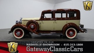 1933 Chrysler 4 Dr SedanGateway Classic CarsNashville353 [upl. by Bergstein]