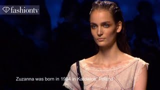 Model Talks  Zuzanna Bijoch  SpringSummer 2013 Fashion Week FashionTV [upl. by Broeker]