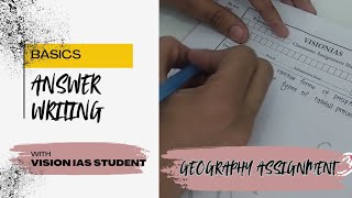 Geography Assignment Vision IAS Answer Writing upsc ias ipsvisionias [upl. by Animas621]