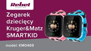 Zegarek dziecięcy KrugerampMatz SmartKid  UNBOXING [upl. by Ylatan]