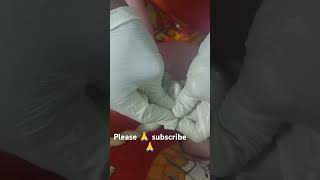 How to cut cord after delivery trending cute trendingshorts video [upl. by Ettenyl20]