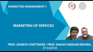 Marketing of Services [upl. by Esinyt]