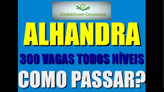 ALHANDRA PB CONCURSO PÚBLICO PREFEITURA ALHANDRA PARAÍBA PROVA SIMILAR ANTERIOR GABARITO SIMULADO AP [upl. by Akinwahs351]