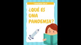 ¿QUÉ ES UNA PANDEMIA [upl. by Fabrianne74]