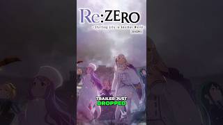 ReZero Season 3 NEW INFORMATION [upl. by Root]