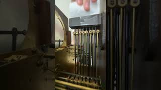 Colonial Grandfather CLOCK with Westminster chimes for 12 OCLOCK [upl. by Glick654]