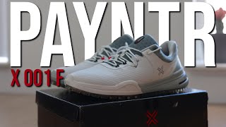 A ProSL competitor  Payntr X 001 F golf shoe review [upl. by Durning763]