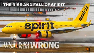 Why Spirit Airlines’s Stock Is Spiraling Down 60  WSJ What Went Wrong [upl. by Elliven]