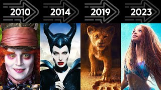 Disney Live Action Remakes Evolution  Every Movie from 1998 to 2023 [upl. by Bathsheeb]