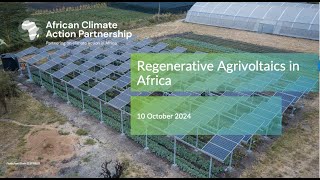 Regenerative Agrivoltaics in Africa [upl. by Schoof]