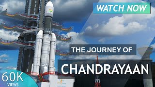 Journey to Chandrayaan3 chandrayaan3 chndrayaan3live veeanimations 3danimation [upl. by Consolata]