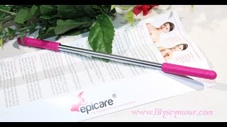 Epicare Facial Hair Removal Tool Demo  Review [upl. by Georgina]