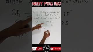 KST MedJee  Equilibrium chemistry class 11  NEET PYQ  Class 11 chemistry  ionic equilibrium [upl. by Eicnarf953]