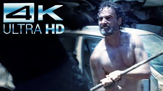 Rick Vs Jadis  4K Ultra HD Upscaling  The Walking Dead  8x7 [upl. by Rech722]