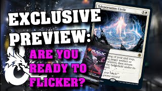 Teleportation Circle  Preview for MTG and DampD Crossover  Magic The Gathering Spoilers [upl. by Llerrehc]