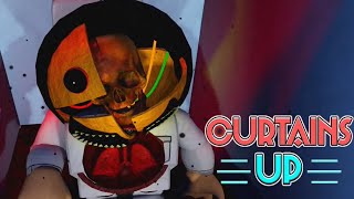 ROBLOX CURTAINS UP  FULL REEL 1 GAMEPLAY  HORROR [upl. by Milore]