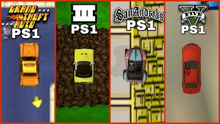 PLAYING ALL GTA GAMES WITH PS1 GRAPHICS STYLE [upl. by Plotkin918]