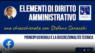 Elementi di diritto amministrativo  discrezionalità tecnica 112022 [upl. by Oflunra]