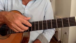 quotDerriere le brouillardquot ACC GUITARE [upl. by Tatianna]