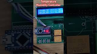 Temperature Humidity controller arduinoproject [upl. by Shaeffer]