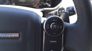 How to use Adaptive Cruise Control for 20132014 Range Rover and 2014 Range Rover Sport [upl. by Airrej]