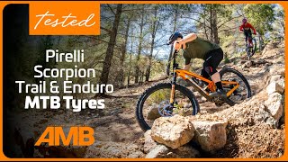 TESTED Pirelli Scorpion Trail and Enduro MTB tyres  motorsport know how and cycling passion [upl. by Ahseinek770]