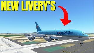 A380 liverys to come in the 233 update [upl. by Masry356]