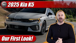 2025 Kia K5 Our First Look [upl. by Ignatz537]