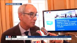 Rapport 2013 du Comité de suivi du CICE  LCI [upl. by Ennyrb]