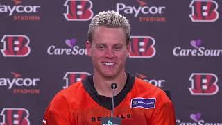 LIVE Joe Burrow Press Conference  Sep 11 [upl. by Blane]