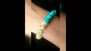 Beads bracelet handmadeshortvideo beadsjewelery goldensparrow Tharsh17 [upl. by Tacklind529]